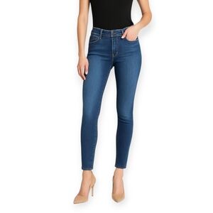 AG FARRAH Ankle Seamless High Rise Skinny Ankle Jeans blue 25